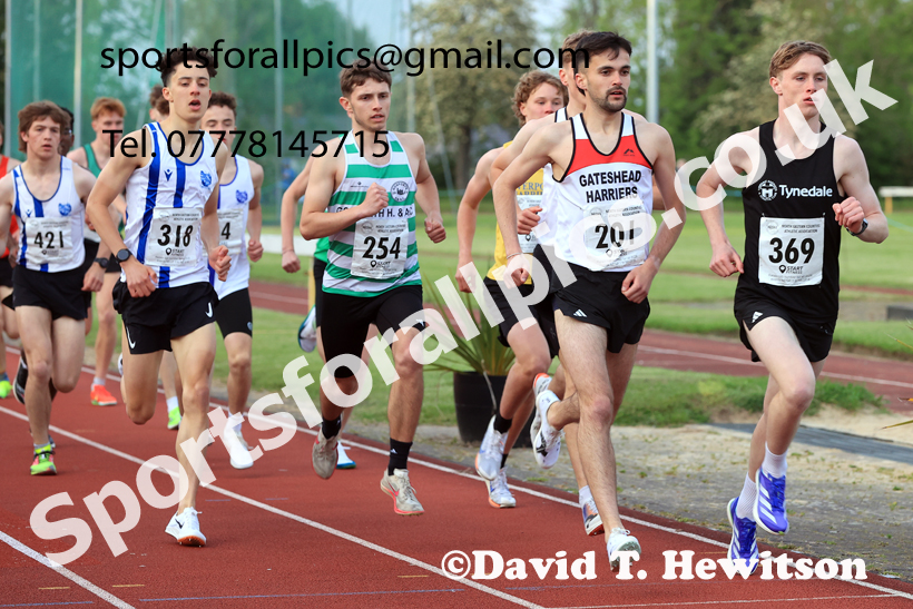 3000 metres, 2026 NEGP 2, Monkton Stadium, Wednesday, May 27th. Photo: David T. Hewitson/Sports for All Pics